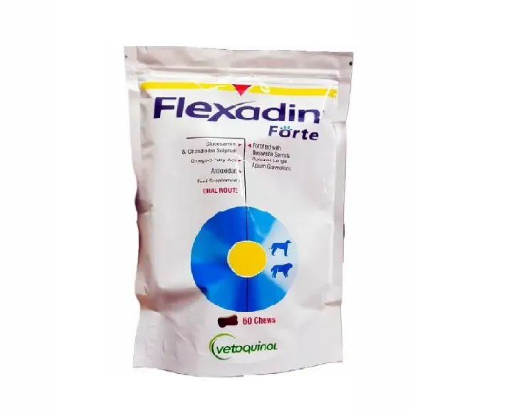 Vetoquinol Flexadin Forte 60 chews for dogs at ithinkpets.com (1)