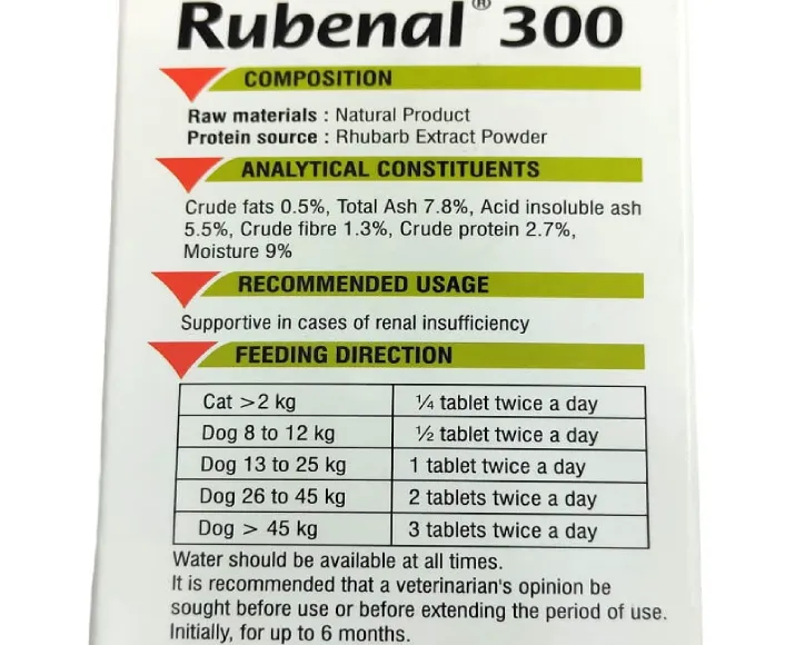 Vetoquinol Rubenal 300 for dogs and cats at ithinkpets.com (3)