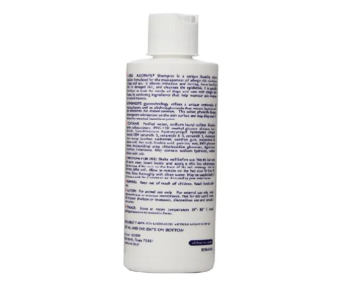 Virbac Allermyl Shampoo for Dogs & Cats, 200ml at ithinkpets.com (2) (1)