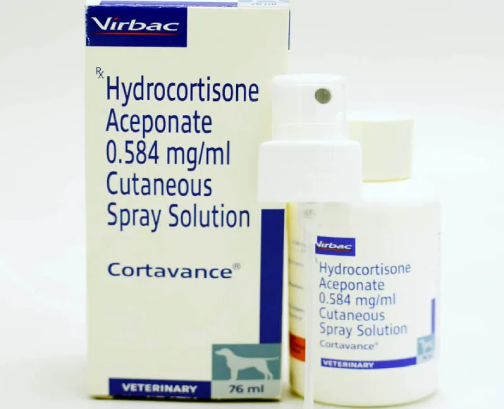 Virbac Cortavance Hydrocortisone spray For Dogs & Cats, 76ml at ithinkpets.com (3)