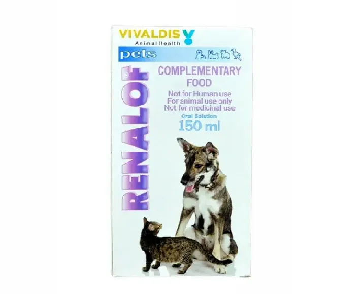 Vivaldis Renalof for Dogs & Cats, 150 ml at ithinkpets.com (1)