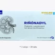 Vivaldis Rinonadyl Prebiotic Renal supplement, 20 Tabs for dogs & cats