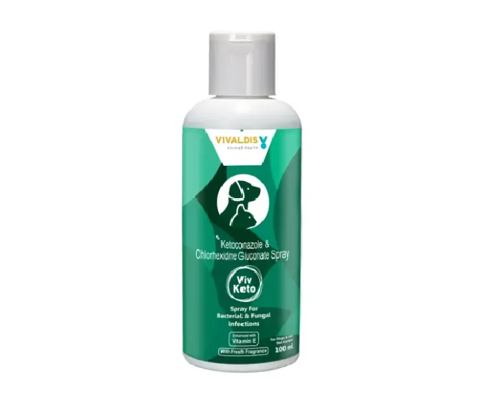 Vivaldis Viv Keto Spray, Antifungal & Antibacterial Spray, 100 ml at ithinkpets.com (1) (1)