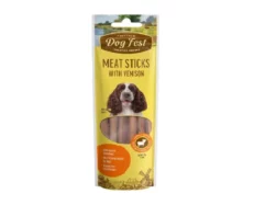 Dogfest Meat Sticks with Venison Dog Treat, 45 Gms at ithinkpets.com (1) (1)