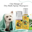 Dogsee Veda Dry Bath Spray Shampoo, 200 ml