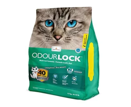 Intersand Odourlock Scented Cat Litter, Calming Breeze, 12 kgs at ithinkpets.com (2)