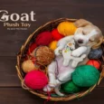 Jazz My Home Goat Plush Dog Toy
