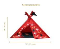 Jazz My Home Woofmas Dog Tent House at ithinkpets.com (2)