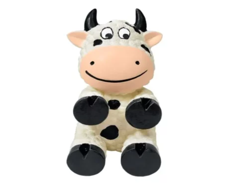 Kong Dog Toys White Wiggi Cow at ithinkpets.com (1)