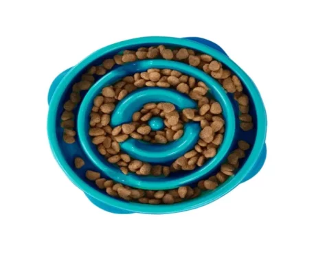 Outward Hound Fun Feeder Mini Slow Feed Dog Bowl, 25 Cms at ithinkpets.com (1)