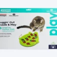 Outward Hound Nina Ottosson Buggin Out Puzzle Slide Interactive Cat Toy, Green