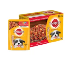 Pedigree Chicken and Liver Chunks in Gravy with Vegetables Puppy Wet Dog Food at ithinkpets.com (1)