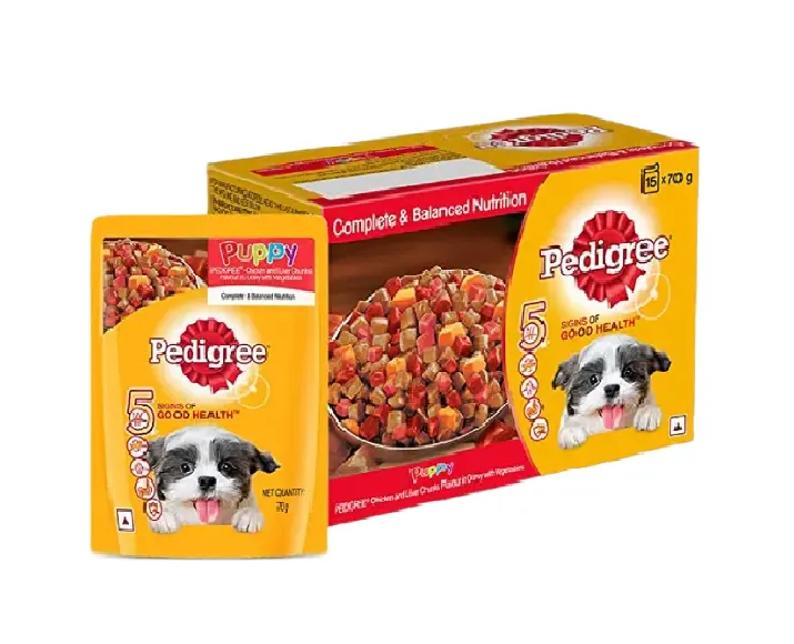 Pedigree Chicken and Liver Chunks in Gravy with Vegetables Puppy Wet Dog Food at ithinkpets.com (1)