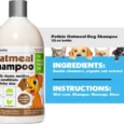 Petkin Oatmeal Dog Shampoo, 1000 ml