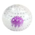 Petstages Nubbiez Treat & Squeak Dog Ball, Purple, Large