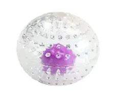 Petstages Nubbiez Treat & Squeak Dog Ball, Purple, Large at ithinkpets.com (1) (2)