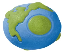Petstages Orbee Tuff Planet Ball for Dog, Blue & Green at ithinkpets.com (1)