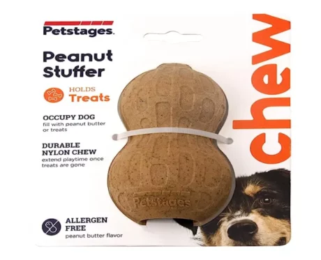 Petstages Peanut Stuffer Dog Toy at ithinkpets.com (2)