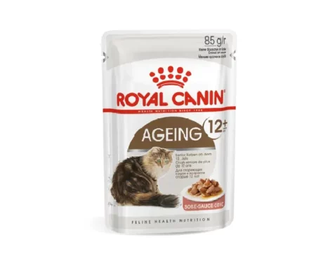 Royal Canin Ageing 12+ in Gravy, Cat Wet Food at ithinkpets.com (1) (1)
