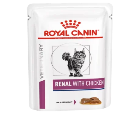 Royal Canin Veterinary Diet Renal Cat Wet Food Chicken, 85 Gms at ithinkpets.com (2)
