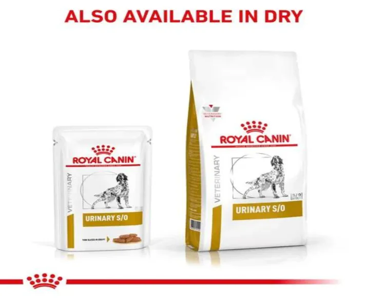 Royal Canin Veterinary Urinary S.O Dog Thin Slices in Gravy, 100 Gms at ithinkpets.com (5)