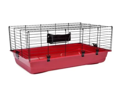 Savic Ambiente100 Rabbits Cage, 39 x 20 x 17 inch at ithinkpets.com (1)