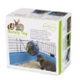 Savic Bunny Toy Hay & Snack Dispenser, Blue & Black