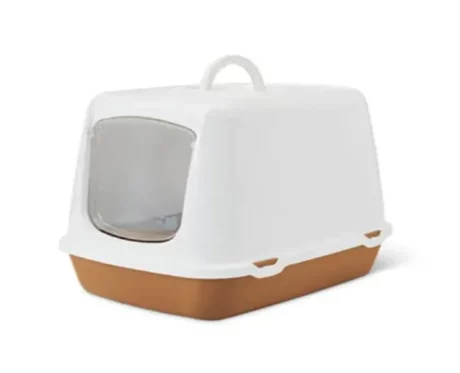 Savic Oscar Cat Toilet Home, Cat Litter Tray at ithinkpets.com (1)