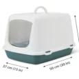 Savic Oscar Cat Toilet Home, Cat Litter Tray