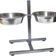 Trixie Bar Stainless Steel Bowl for Dogs, 24 Cms