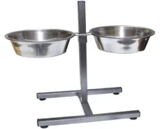 Trixie Bar Stainless Steel Bowl for Dogs, 24 Cms at ithinkpets.com (2)