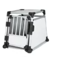 Trixie Black and Silver Transport Box Aluminium for Pets