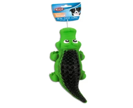 Trixie Crocodile Latex Tough Chew Toy for Dogs at ithinkpets.com (3)