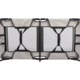 Trixie Dog Lounger Bed, Grey and Black