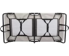 Trixie Dog Lounger Bed, Grey and Black at ithinkpets.com (2)