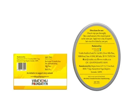 Vivaldis Bark Out Loud Natural Beeswax Paw Butter for Dogs & Cats at ithinkpets.com (2)