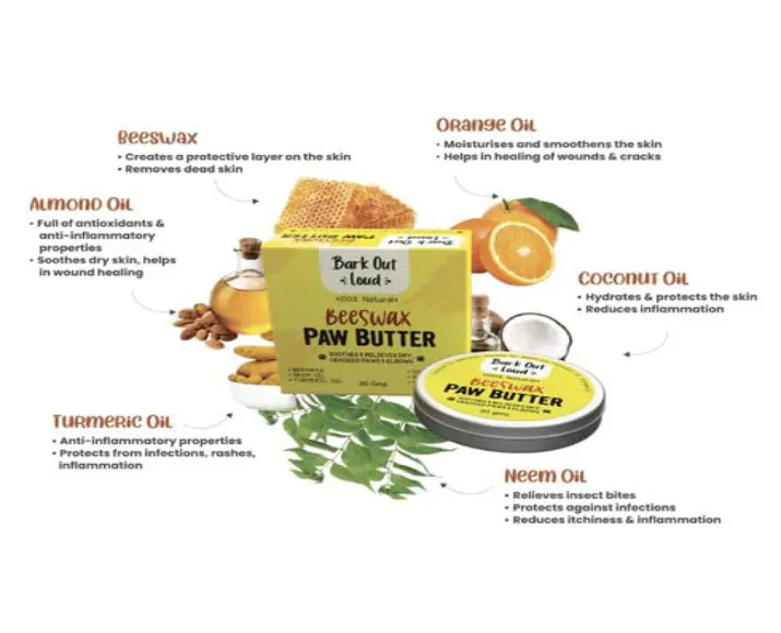 Vivaldis Bark Out Loud Natural Beeswax Paw Butter for Dogs & Cats at ithinkpets.com (3)