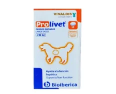 Vivaldis Bioiberica Prolivet liver supplement 200mg , 10 tabs for dogs & cats up to 16kg at ithinkpets.com (1) (1)