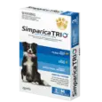 Zoetis Simparica Trio Chewable tablet for dogs, (10 - 20 Kg Weight) at ithinkpets.com 1