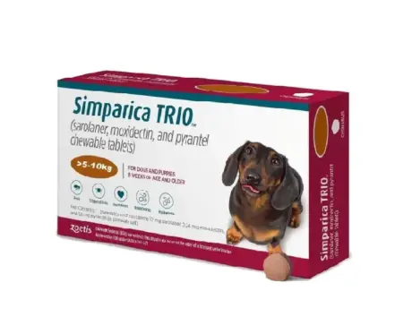 Zoetis Simparica Trio Chewable tablet for dogs, (5 – 10 Kg Weight) at ithinkpets.com 2