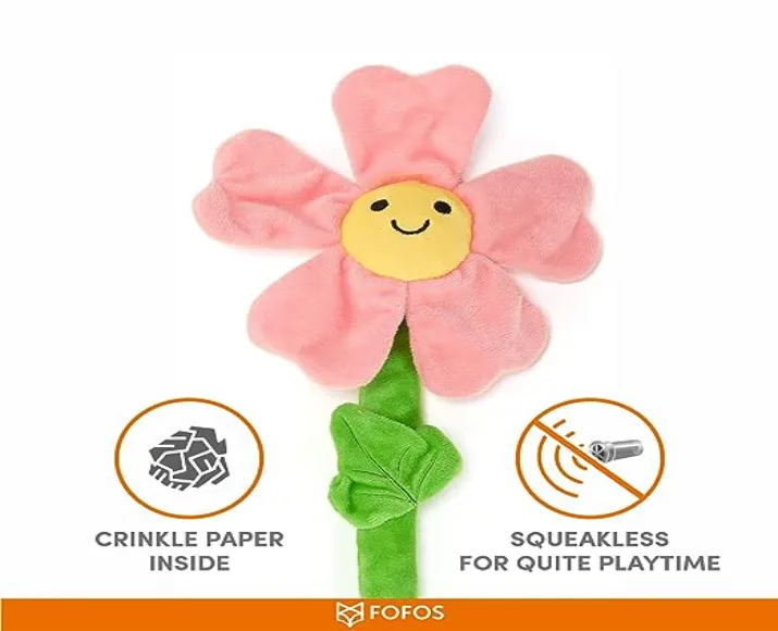 Barkbutler Fofos Flower Dog Rope Toy at ithinkpets.com (5)