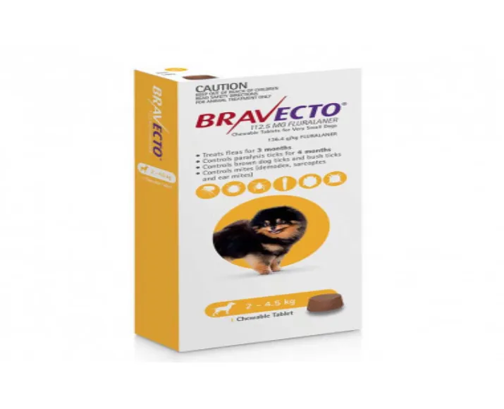 Bravecto Dog Tick and Flea Control Tablet at ithinkpets.com (1)