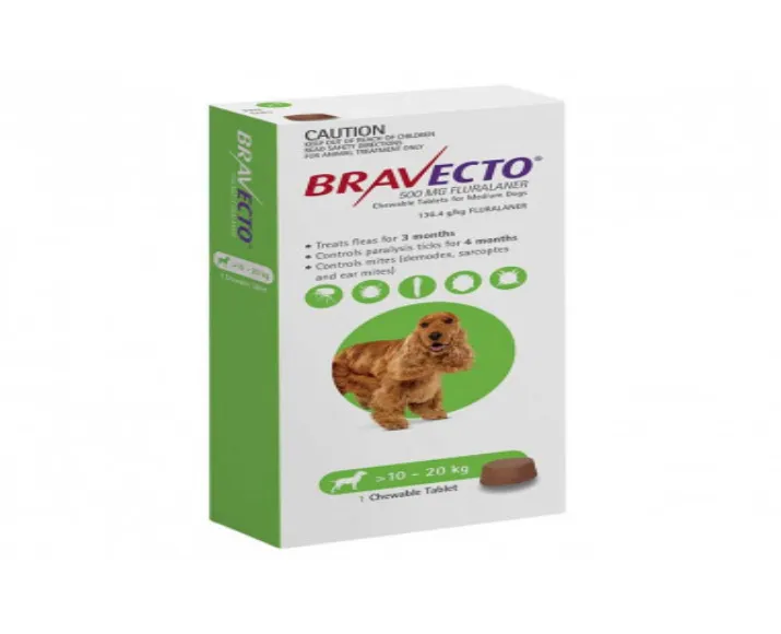 Bravecto Dog Tick and Flea Control Tablet at ithinkpets.com (2)