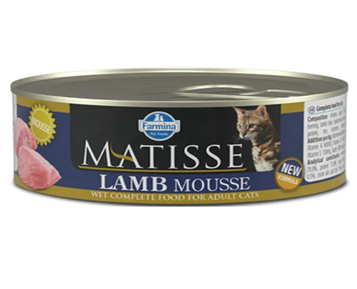 Farmina Matisse Lamb Mousse and Chicken Mousse Adult Cat Wet Food Combo (12+12) at ithinkpets.com (2)