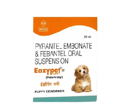 Intas Eazypet Puppy Deworming Suspension at ithinkpets.com