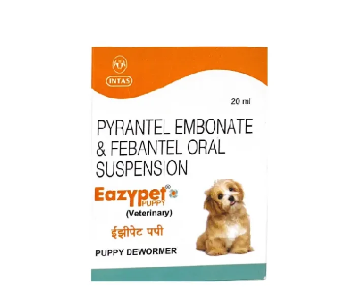 Intas Eazypet Puppy Deworming Suspension at ithinkpets.com