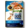 JerHigh Chicken Grilled in Gravy and Chicken And Liver in Gravy Dog Wet Food Combo