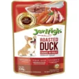 JerHigh Roasted Duck in Gravy and Chicken And Liver in Gravy Dog Wet Food Combo