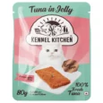 Kennel Kitchen Tuna in Jelly and Chicken in Jelly Kitten & Adult Wet Cat Food Combo (12+12)