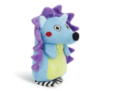 Kong Whoopz Hedgehog Plush Dog Chew Toy at ithinkpets.com (2)